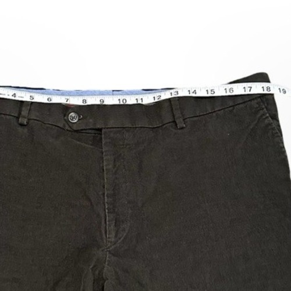 Tommy Hilfiger Brown Corduroy Pants Casual Straight Leg Trousers Mens 42x30 - Picture 5 of 8